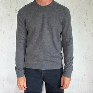 Gap Men’s Cotton Cashmere Sweater Medium Gray